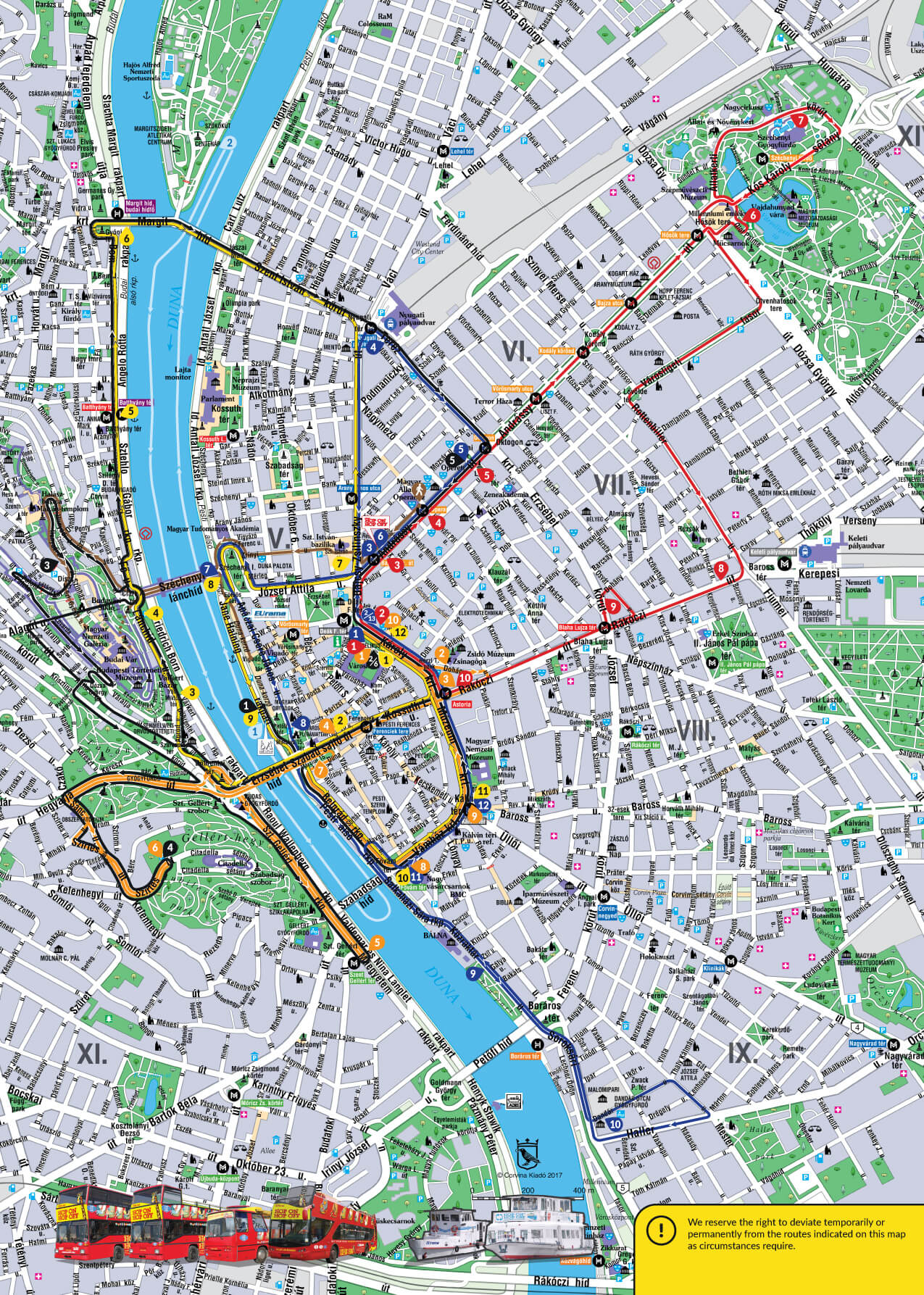 Gratis Budapest Stadtplan Mit Sehenswurdigkeiten Zum Download Planative