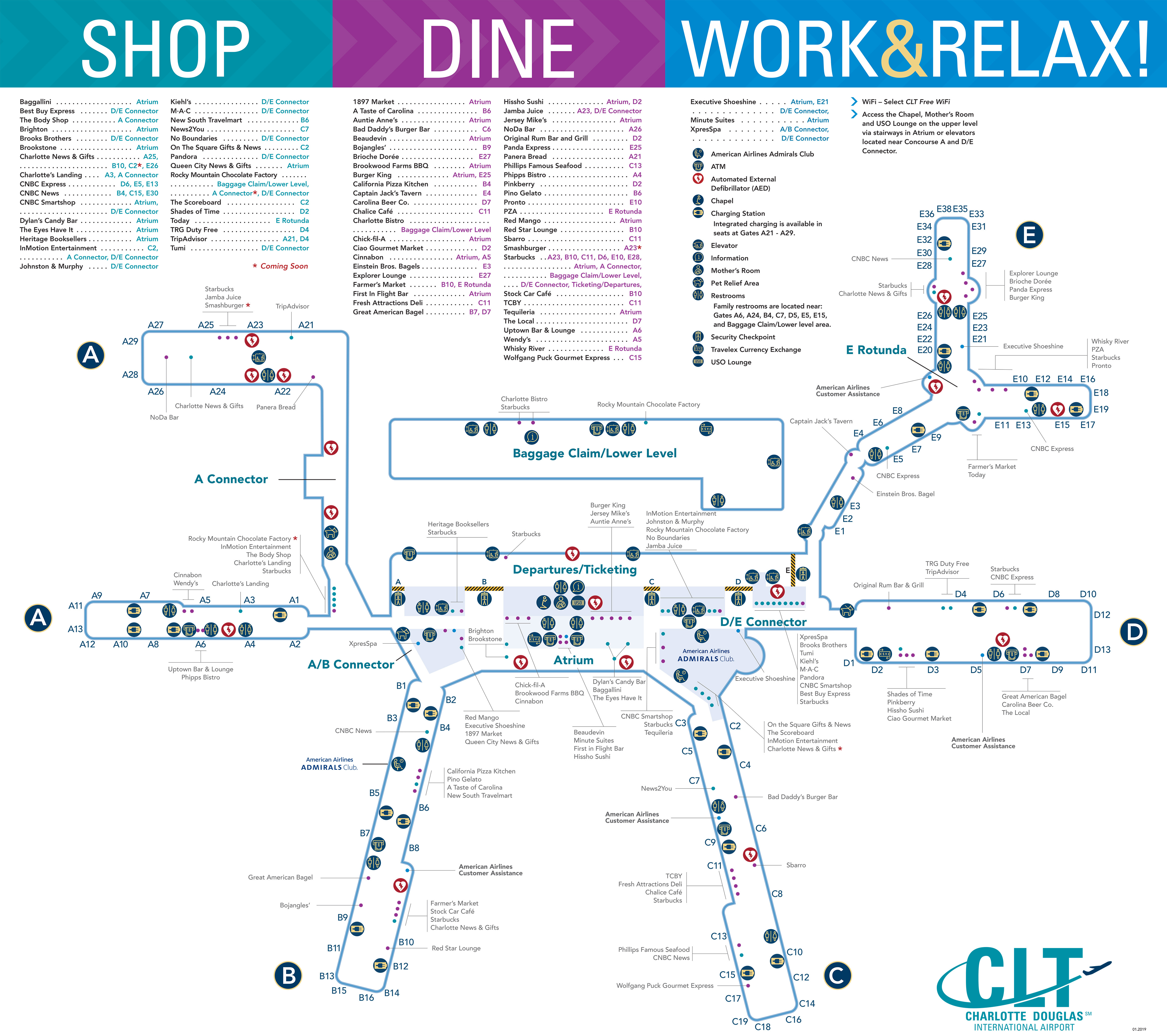 Guide Clt Charlotte Douglas Airport Mct Connection Etc Page 5 Flyertalk Forums