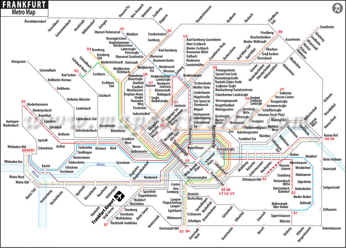 Frankfurt Hop On Hop Off Bus, Route Map PDF, Combo Deals