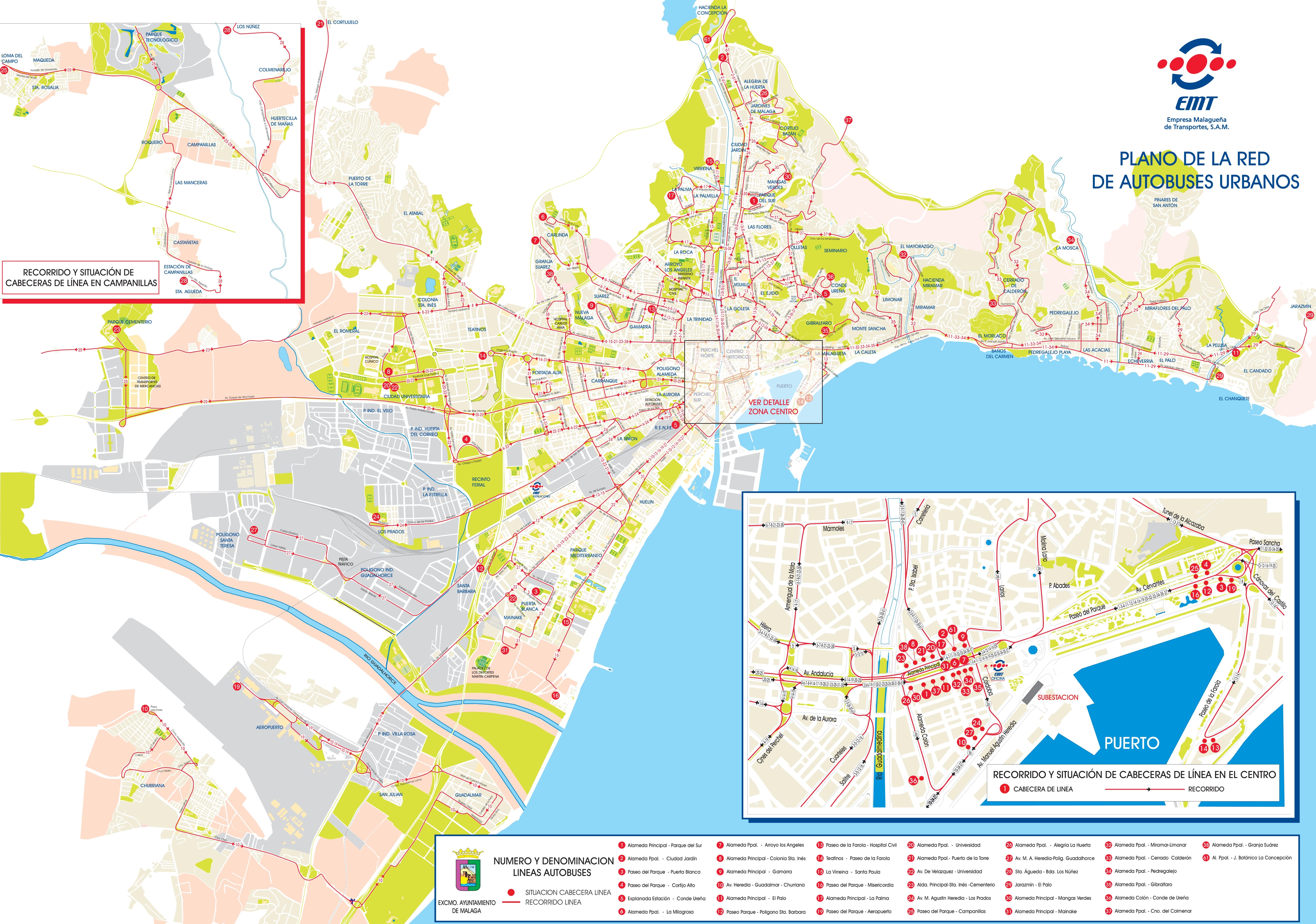 Malaga Hop On Hop Off Bus, Route Map PDF, Combo Deals 2019 | Tripindicator