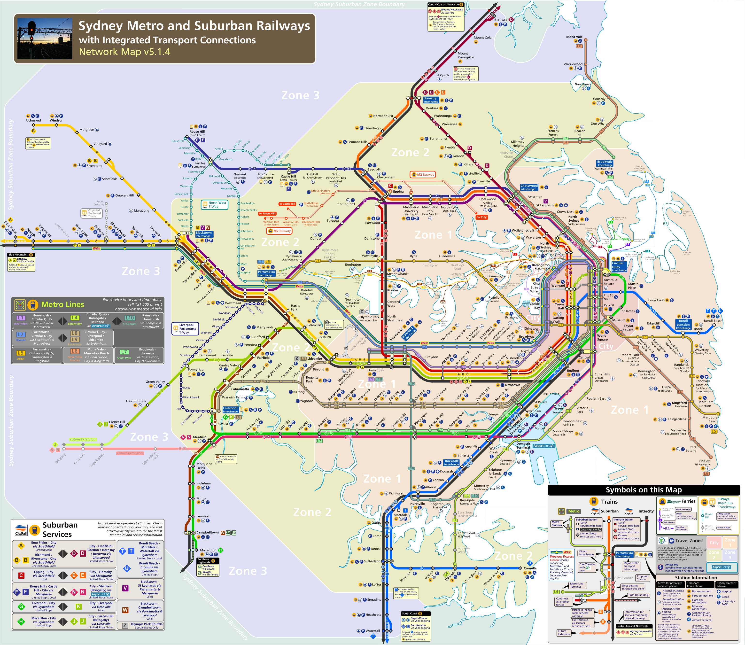 Sydney Attractions Map Pdf Free Printable Tourist Map Sydney Waking