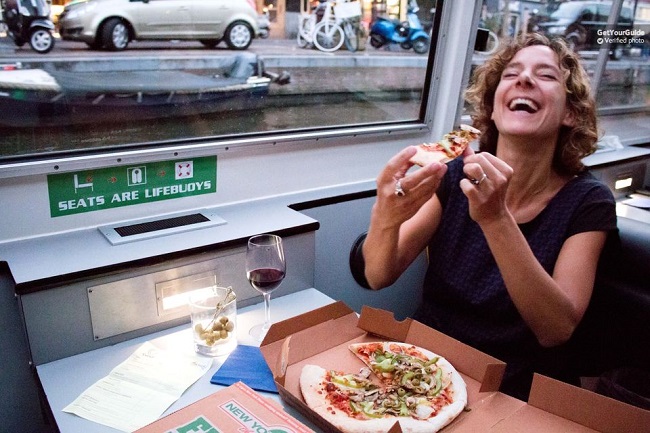 Best Pizza Cruise Amsterdam City Tour Tickets