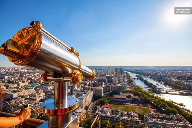 Eiffel Tower Summit Access Ticket Tickets