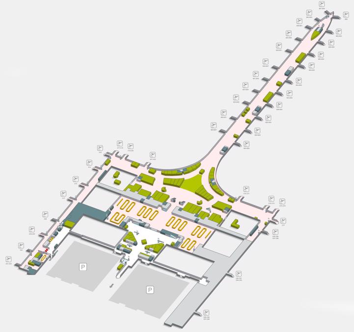 Barcelona Airport Bcn Terminal Maps Shops Restaurants Food Court 2023