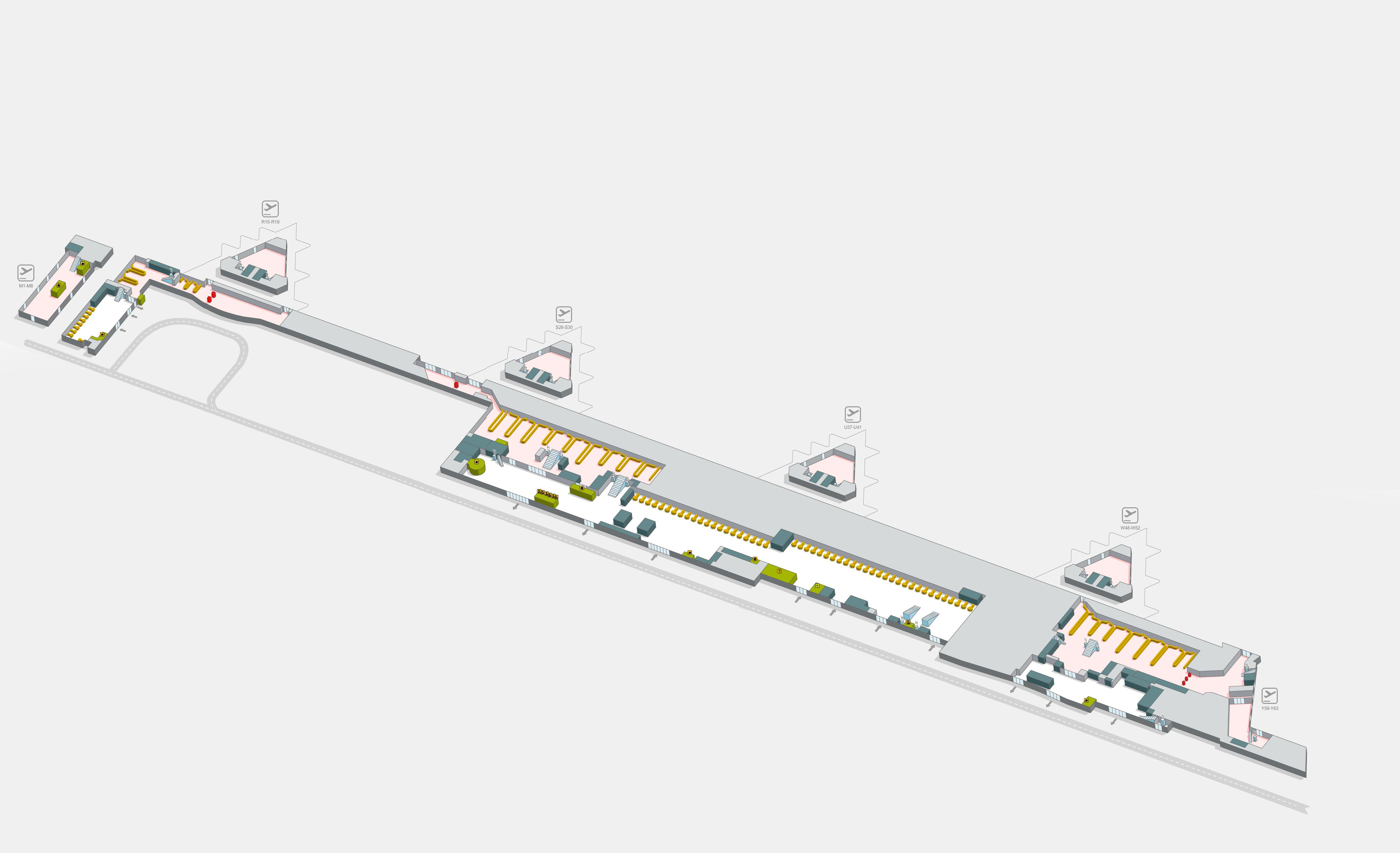 Barcelona Airport Map (BCN) Printable Terminal Maps