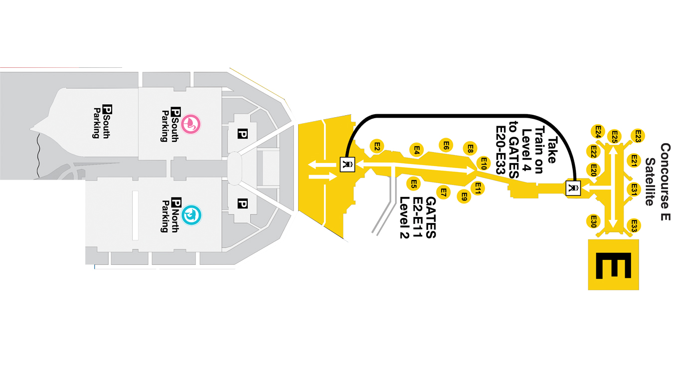 miami airport map (mia) - printable terminal maps, shops