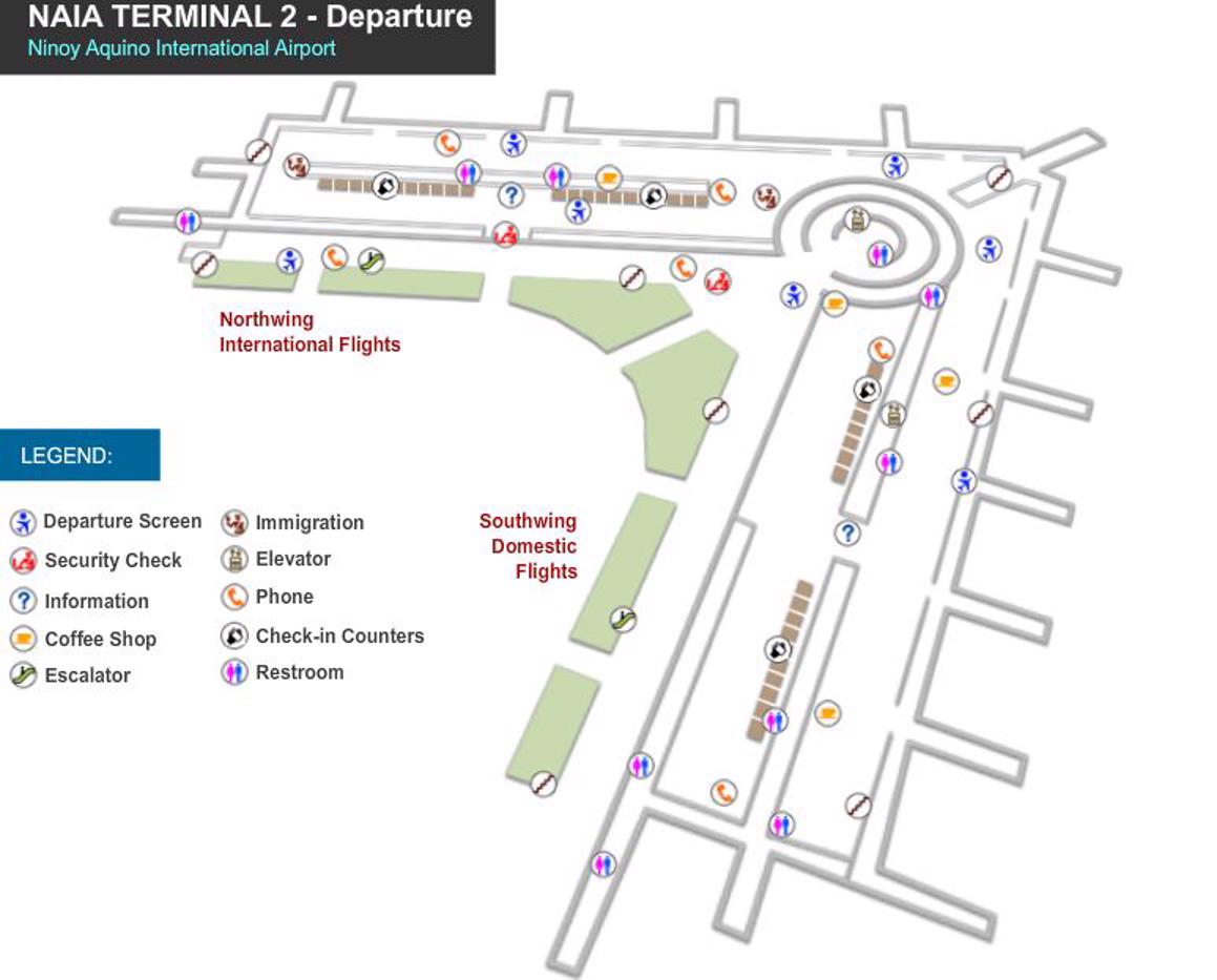 Ninoy Aquino Airport Map Mnl Printable Terminal Maps Shops