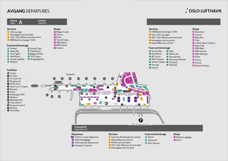 gardermoen departures