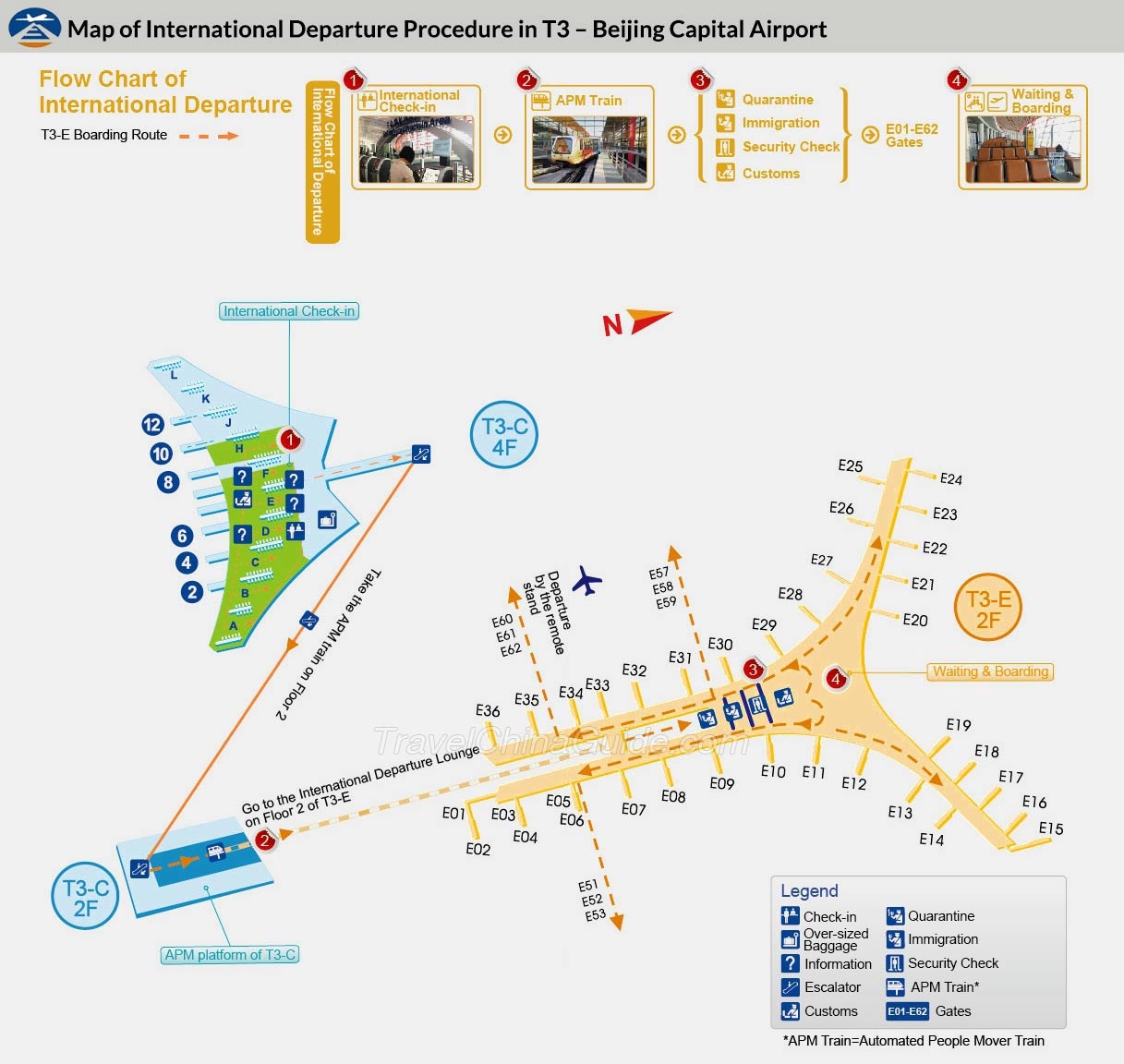 Beijing Capital Airport Map Pek Printable Terminal Maps Shops