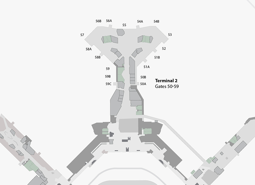 San Francisco Airport Map (SFO) Printable Terminal Maps, Shops, Food