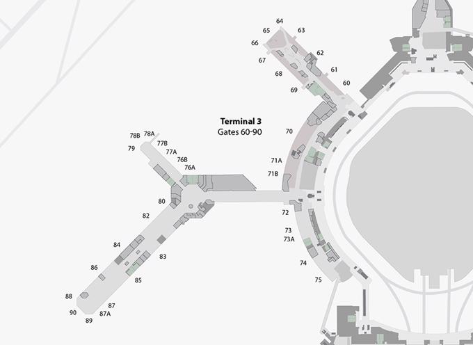 Sfo Airport Terminal Map