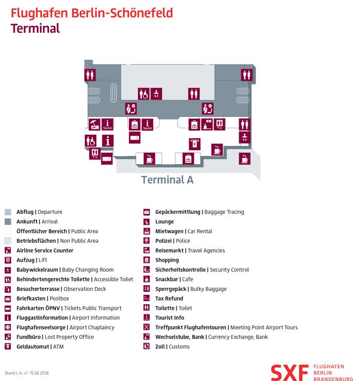 Berlin Schonefeld Airport Sxf Transfers Terminal Maps For Shops Food Restaurants 2021