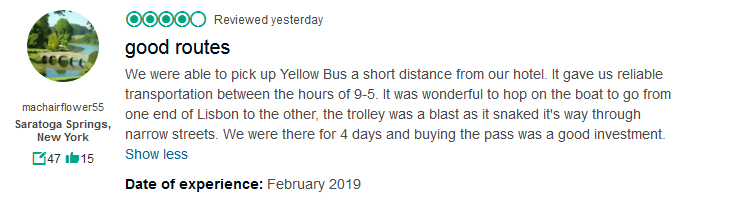 Lisbon Hop-on Hop-off Bus & River Cruise Tripadvisor Reviews