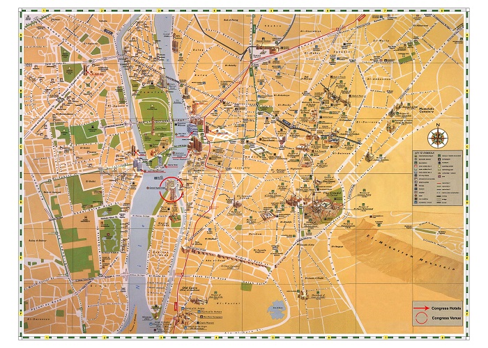 Cairo Tourist Map