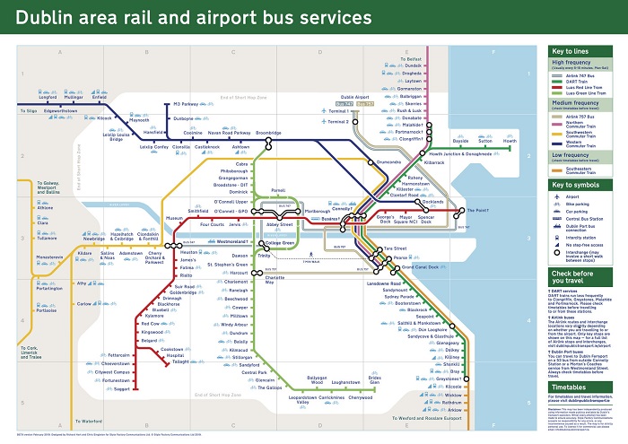 Dublin Transport Map