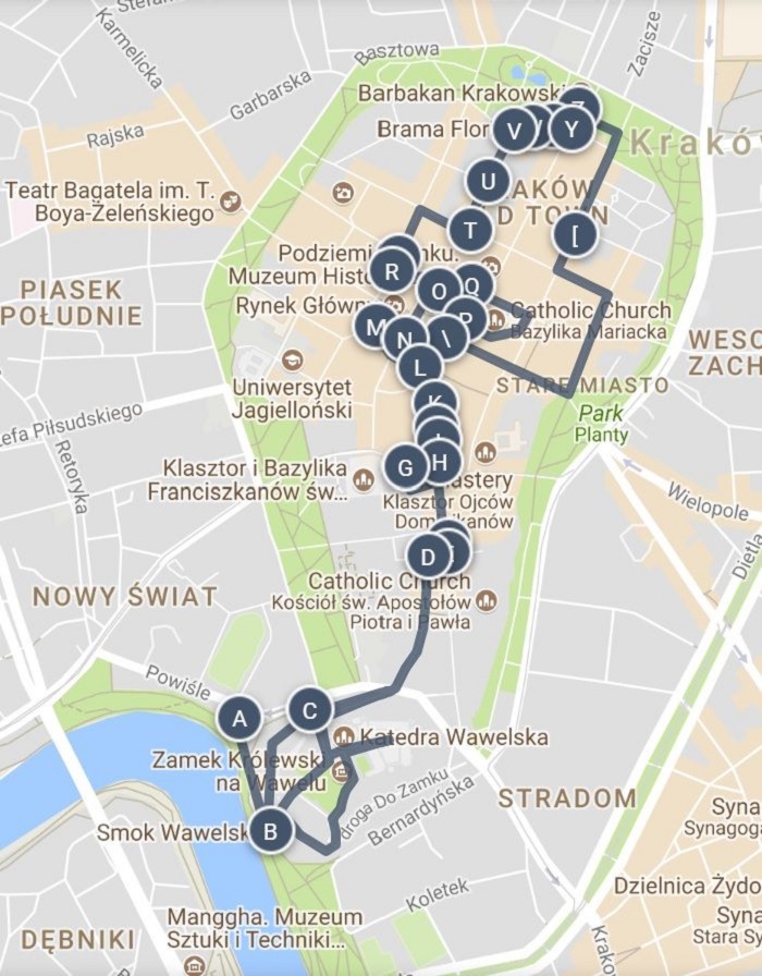 free tours by foot krakow