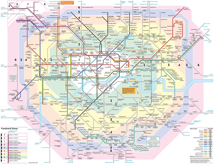 London Metro Map