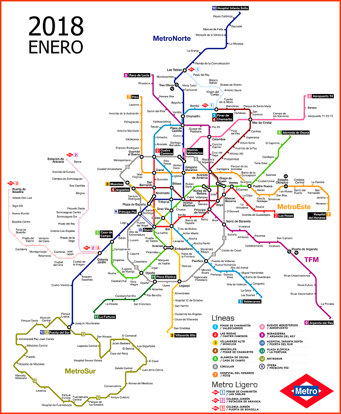 Madrid Attractions Map FREE PDF Tourist Map Of Madrid Printable City 