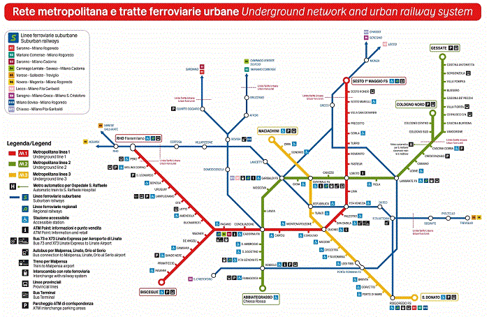 milano tourist map pdf