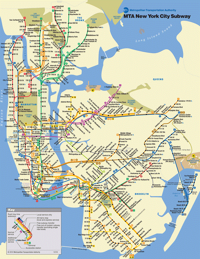 New York Transport Map