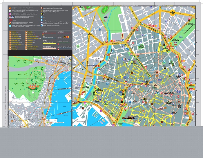 Palma Tourist Map