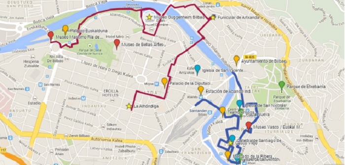 seville Walking Tour Map