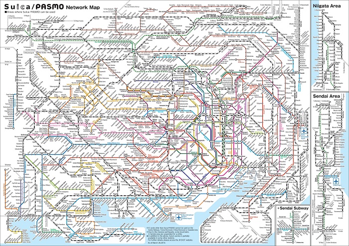 Tokyo Transport Map