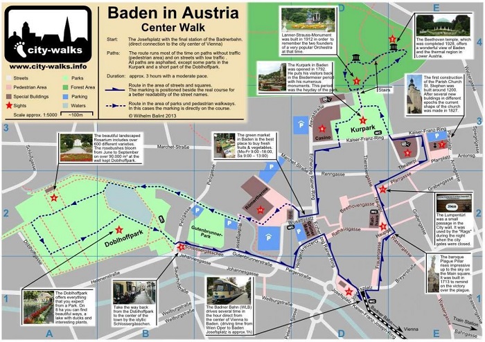 Vienna Walking Tour Map