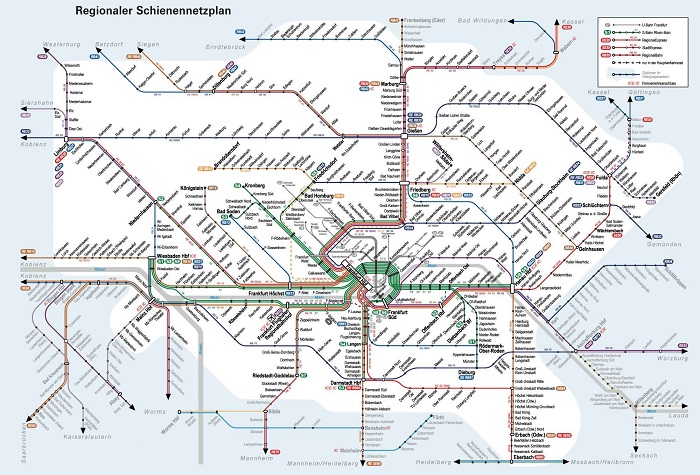 Frankfurt Attractions Map PDF - FREE Printable Tourist Map Frankfurt