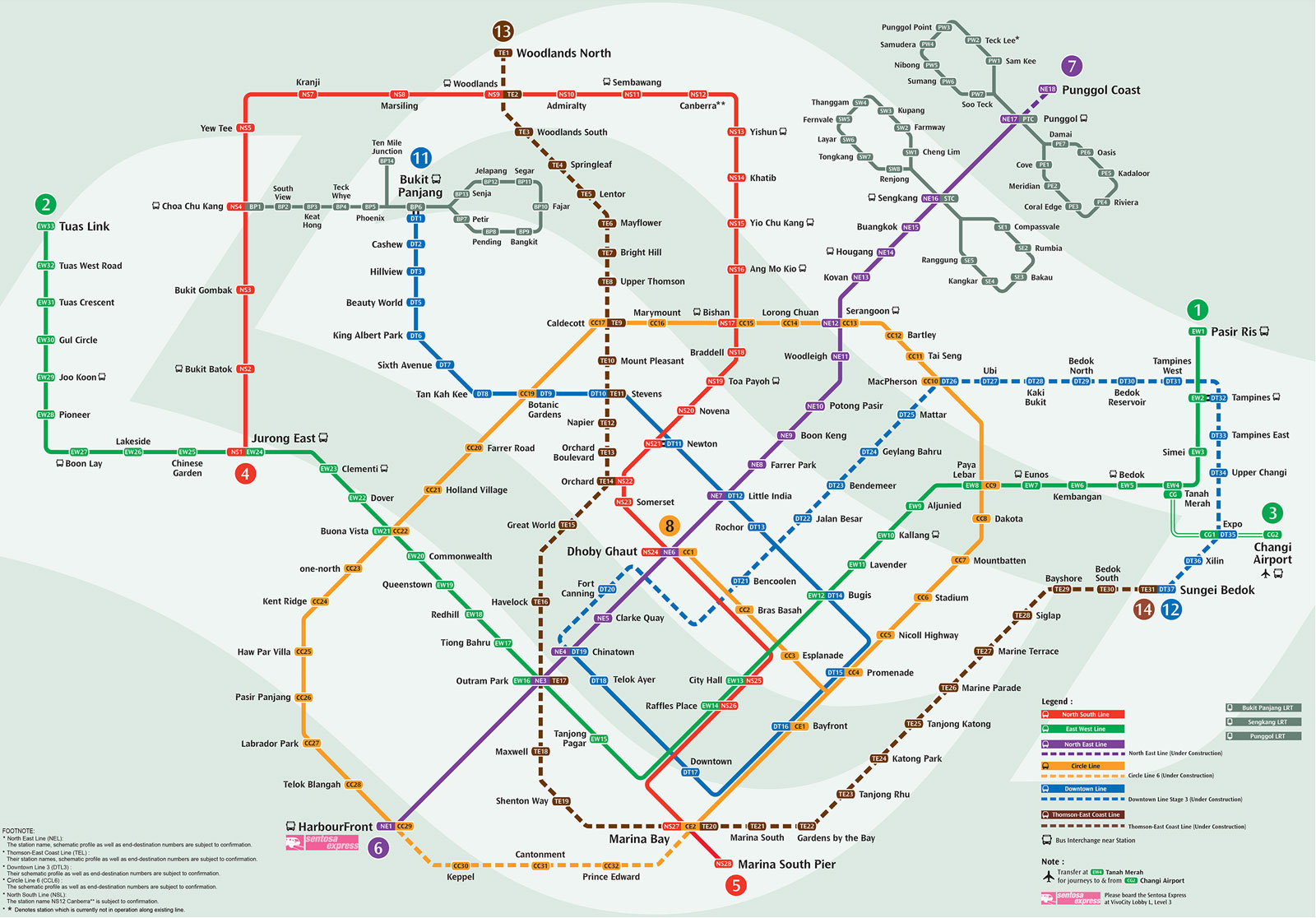 Map Of Singapore Bus Routes Maps Of The World - Bank2home.com