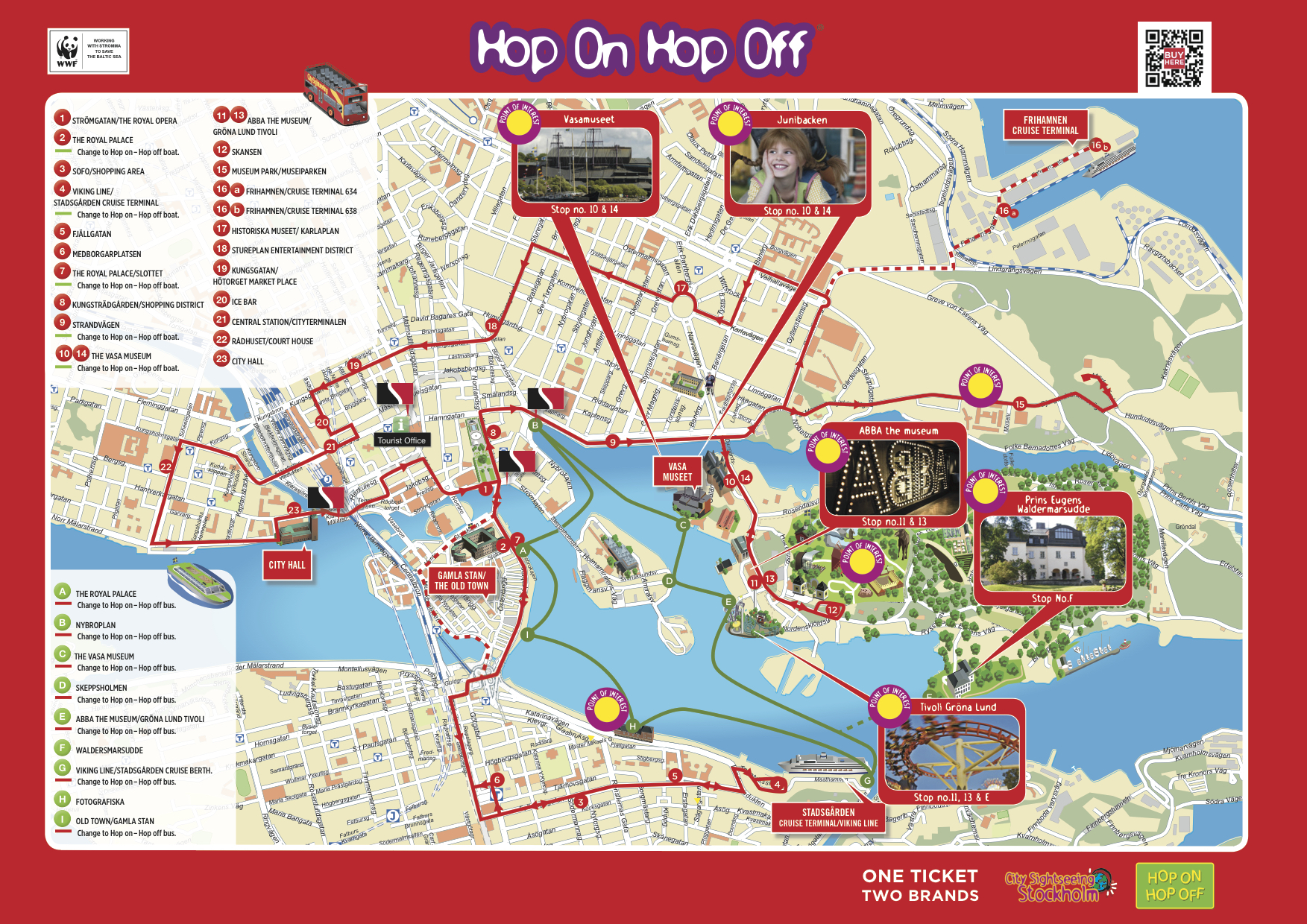 stockholm tourist map