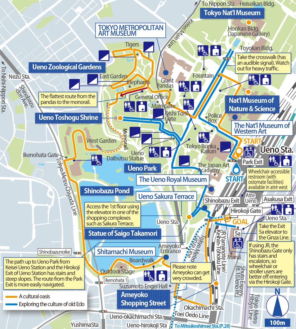 Map Of Tokyo Tourist Attractions