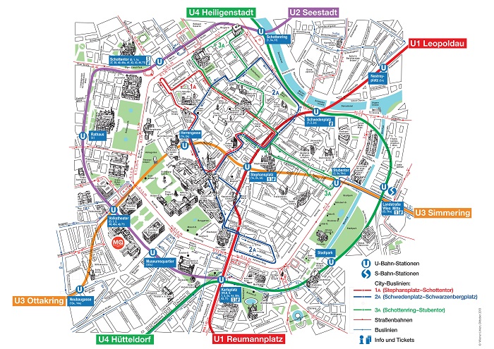 Vienna Hop On Hop Off | Bus Tour Route Map | Combo Deals 2020