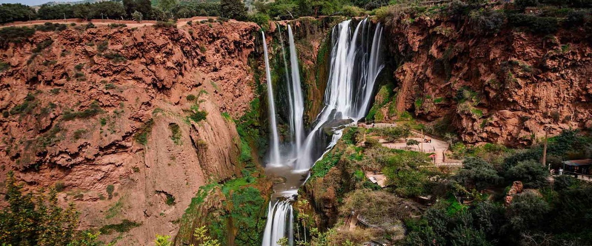 Ouzoud Waterfalls Guided Tour from Marrakech with Boat Ride