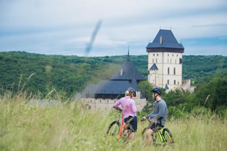 Scenic Karlštejn Castle Bike Small-Group Day Trip from Prague