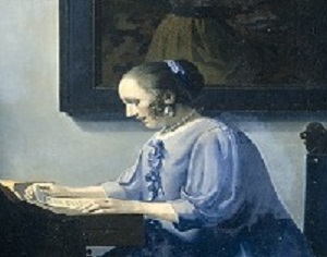 Woman Reading a Letter