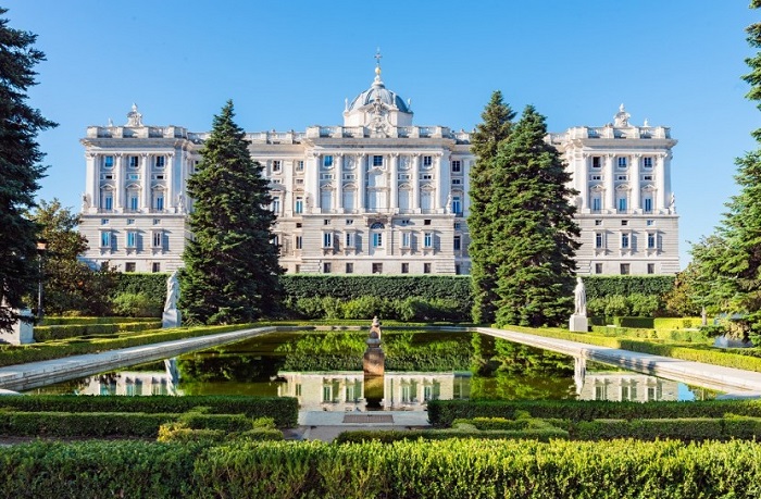 the Royal Palace in Madrid