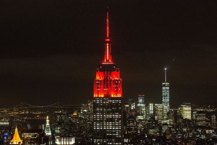 Empire State Building Lights