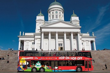 Helsinki Hop-On Hop-Off 24h ticket (Autumn)