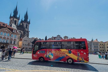 City Sightseeing Prague Hop-On Hop-Off Bus + Old Town Medieval Underground Tour