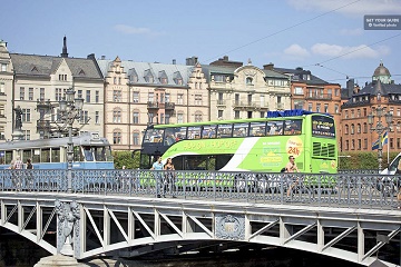 Stockholm: Red Sightseeing Hop-On-Hop-Off Bus