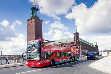 Shore Excursion: RED BUSES Stockholm Hop-On Hop-Off Bus