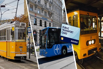 Budapest Public Transport Travel Card