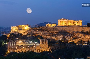 Athens After Sunset 2-Hour Highlights Tour by E-Bike Tickets