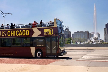 Chicago: 1-Day Hop-on Hop-off Bus Tour and Skydeck Ticket