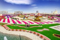 Miracle Garden and Global Village Shopping Tour Dubai Tickets