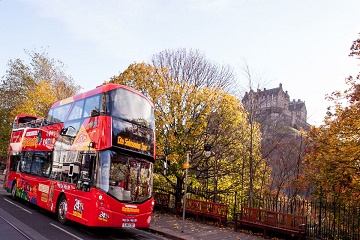 Edinburgh Hop-On Hop-Off Bus Tours