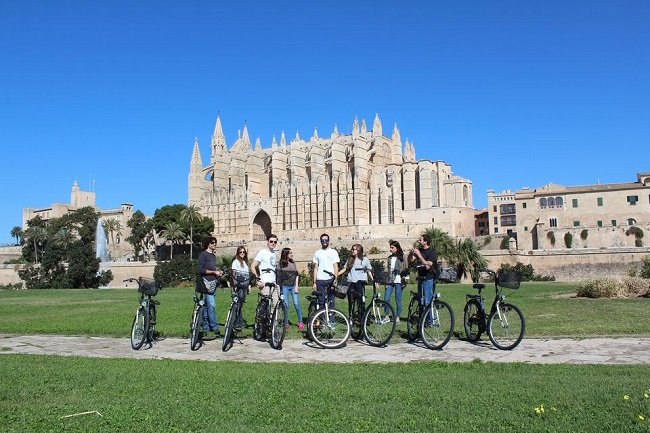 Palma de Mallorca Old Town Guided Bike Tour Tickets