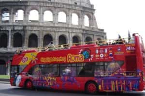 Rome Hop-on Hop-off Sightseeing Tour Tickets