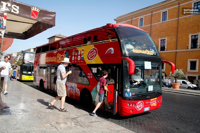 Rome Hop-on Hop-off Sightseeing Tour Tickets